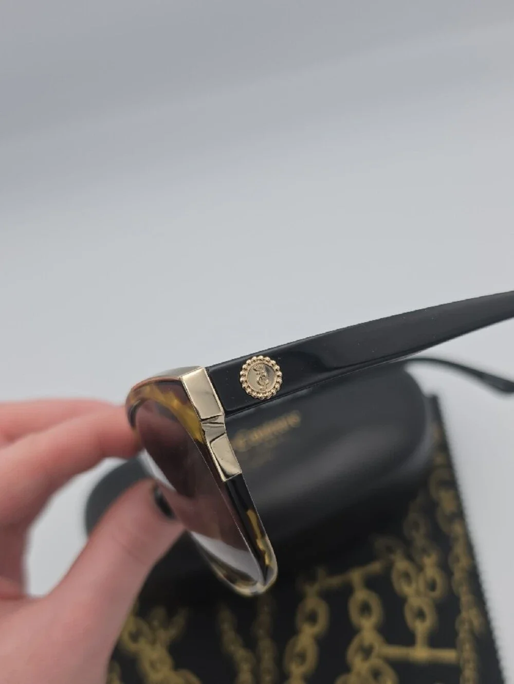 Juicy Couture Tortoiseshell Leopard Print Cat-Eye Women's Sunnies (NWOT)✨️🐆✨️ - Picture 7 of 12